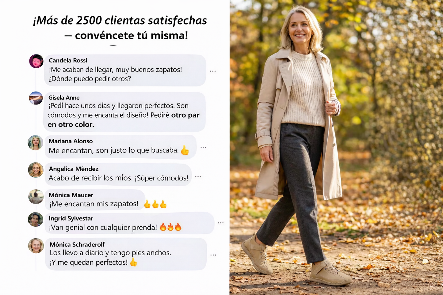 Mia™ – Zapatillas ortopédicas cómodas y sin dolor